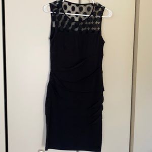 Black cocktail dress